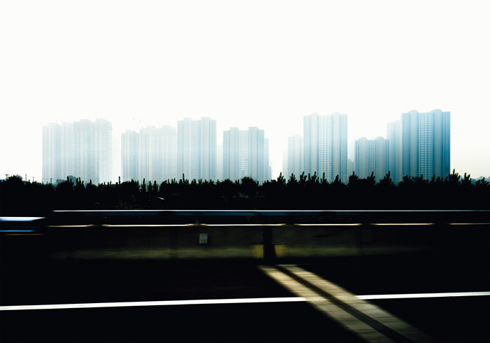 paysage artistique en couleur, de Pekin