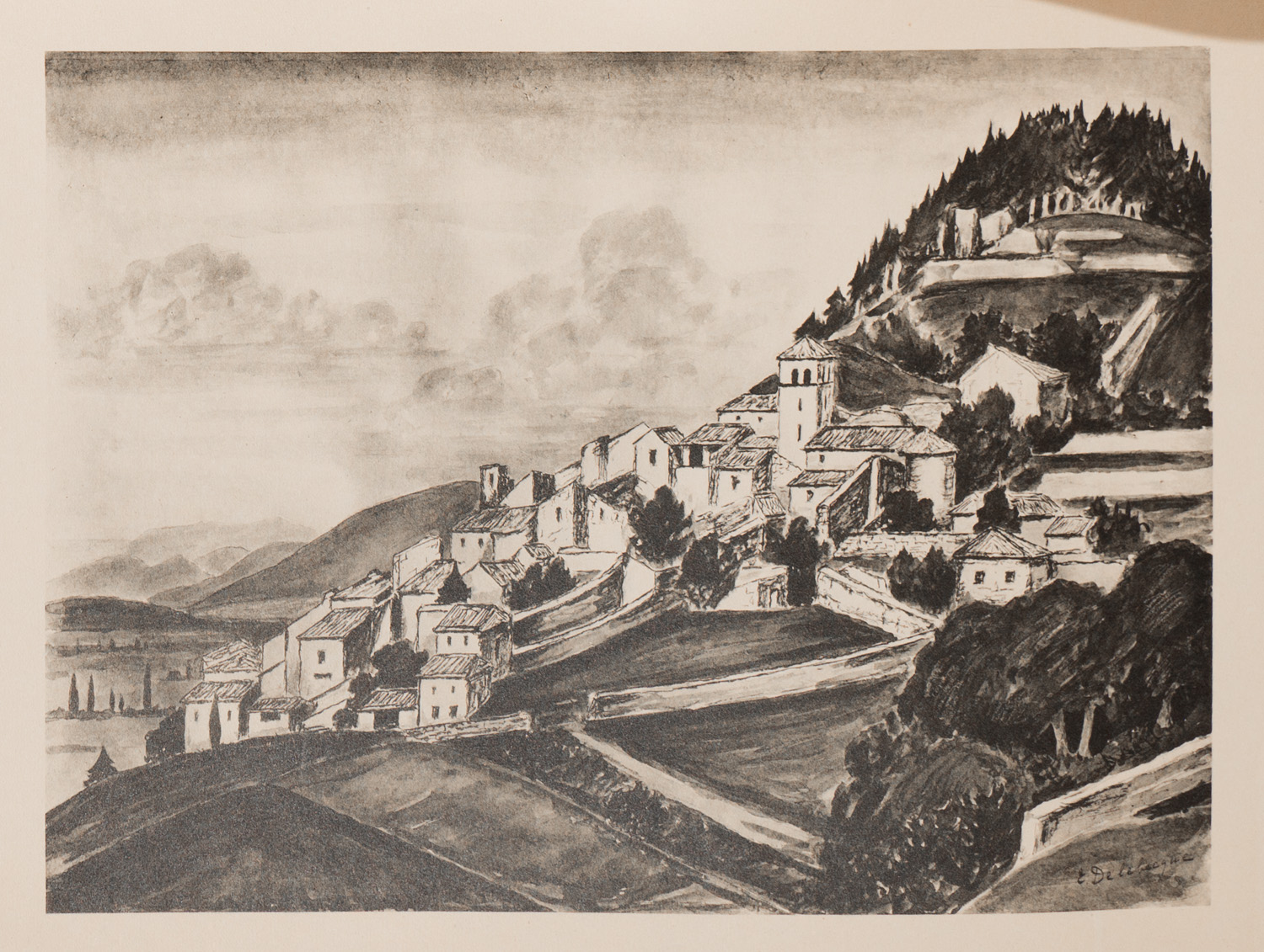 edmee pauline delebecque, les alentours de Dieulefit