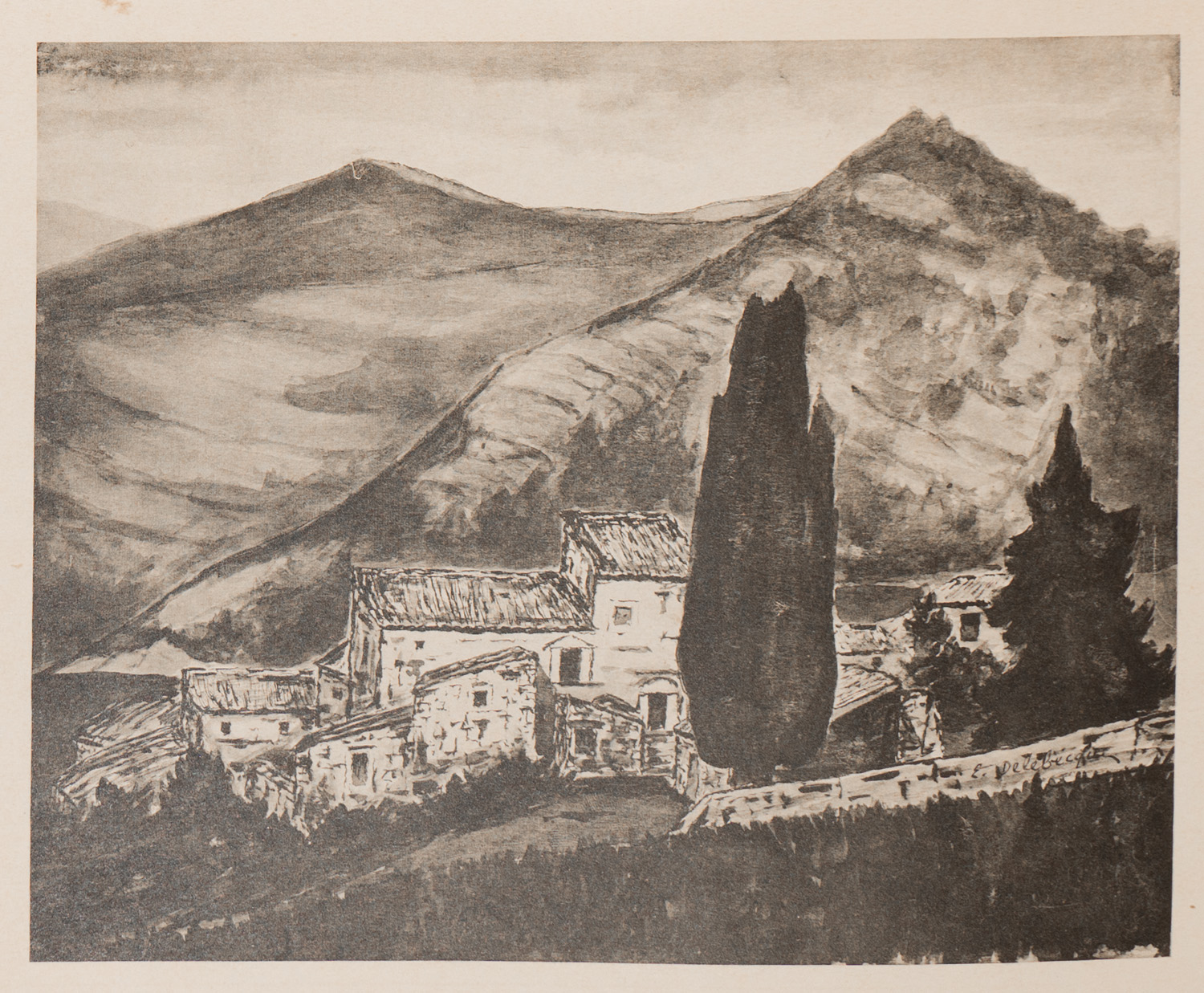 edmee pauline delebecque, les alentours de Dieulefit