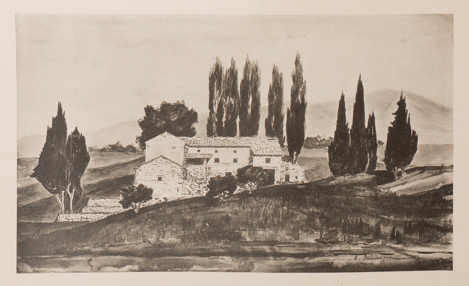 edmee pauline delebecque, les alentours de Dieulefit