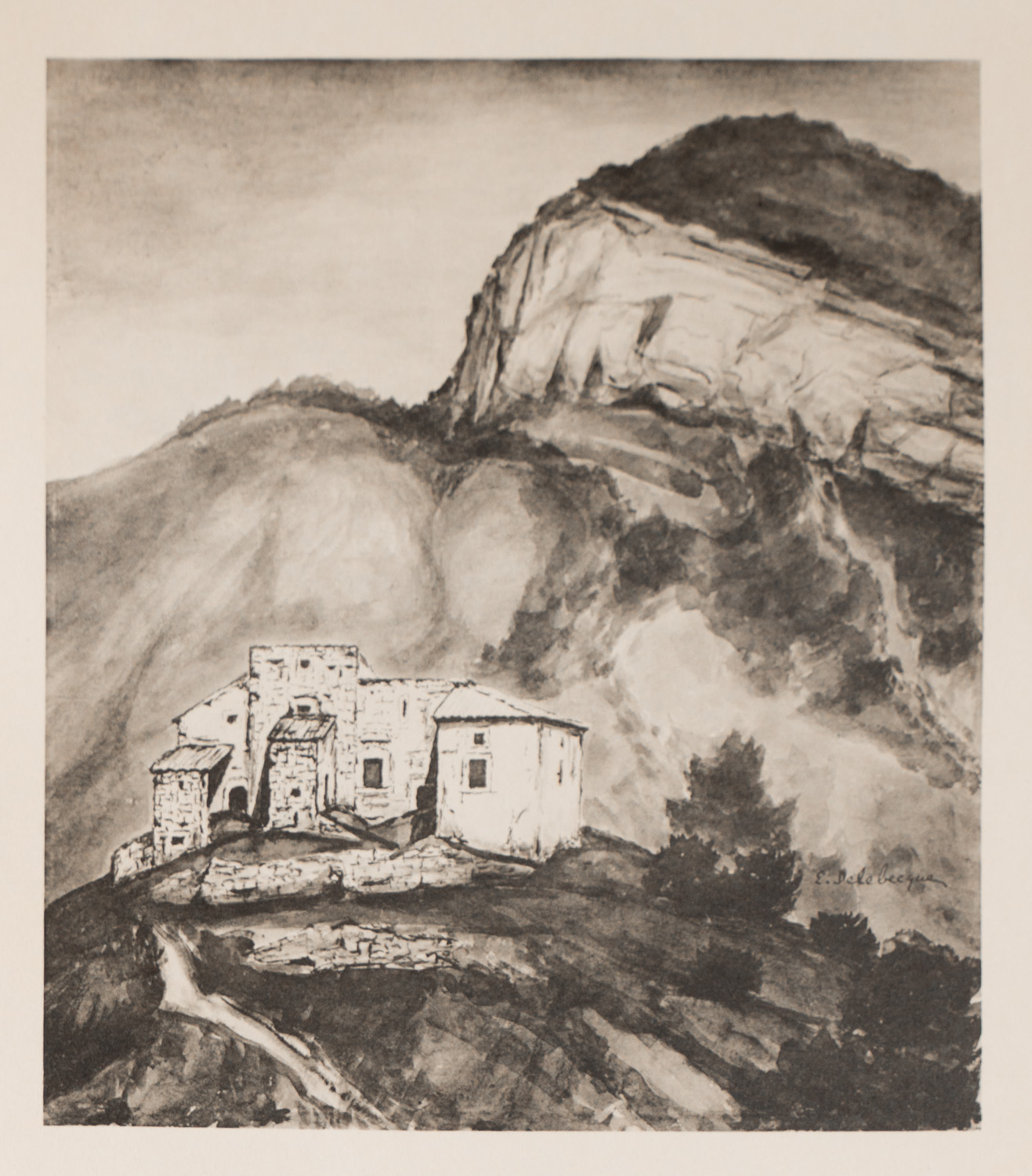 edmee pauline delebecque, les alentours de Dieulefit